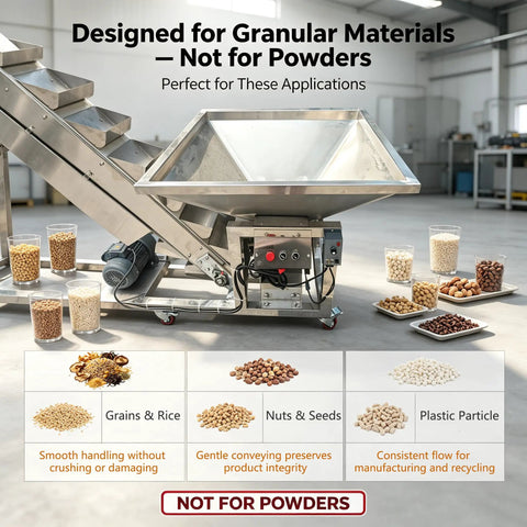Premium Stainless Steel Z Type Bucket Elevator Featuring Spacious 150 Liter Hopper And Rock Solid Three Meter Vertical Lift Running Your Granule Load Smooth As Butter with grains and seeds.