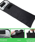 Durable Oxford Water Reservoir Protectors with insulated design for backpacking and cycling hydration bladders, open view