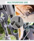 10 Pack Clevis Pins M8 By 16mm Carbon Steel Flat Head Built For Quick Swaps In Mechanical Linkage, multipurpose use