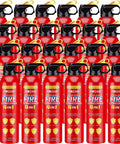 Heavy Duty Water Based Fire Extinguisher Spray, Portable Safety Kit With Wall Mount Bracket For Kitchen Car Truck Boat, 620 Ml Value Pack Of 24.