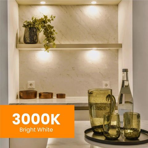 Outdoor LED MR16 Bulbs Six Pack Dimmable 3000K Warm White 20W Equivalent Energy Saving lighting kitchen interior