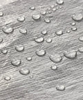 Water droplets on Beefy Heavy Duty Poly Tarp Cover 16 Mil And 10 Mil With Grommets And Reinforced Edges 16x20 Ft UV Protected surface