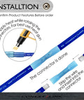 Installation guide for Top Rated Heat Shrink Butt Connectors 25 Pack Yellow 12 To 10 AWG Electrical Wiring Crimp Splices.