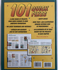 101 Quick Fixes A DIY Home Repair Guide With Step By Step Instructions Safety Tips Latest Techniques And Materials For Small Fixes To Big Renovations Over 1000 Illustrations And 352 Pages, back cover showing text and illustrations.