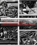 Upgraded High Temp Silicone Vacuum Hose Kit For Your Ride Includes 3 Sizes 4Mm 6Mm And 10mm Inner Diameter Plus 5 Ft Black Rubber Tubing engine bay hoses
