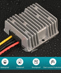 24V To 12V 30A Waterproof Buck Converter Regulator With Fuse 360W DC To DC Step Down Power Module Aluminum Shell Sealed Design