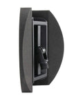 Side view of Pro Grade Drywall Corner Sander Accessory with 120 grit and male connector, showing black frame and compression sponge.