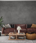 Room with DIY Friendly Dope Look Concrete Peel And Stick Wallpaper With 3D Texture Vinyl Matte Finish For Kitchen Living Room Bedroom