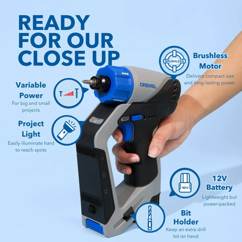 Workhorse 12v Cordless Drill Driver With Built In Stud Finder And Detachable Laser Level 3in1 Brushless Power Drill Kit Includes Fast Charger 20ah Battery And 12 Bits For Hanging Wall Decor And Secure Mounts Tough Power Tool Bundle
