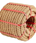 Heavy Duty Jute Rope 1 Inch By 100 Feet Twisted Natural Rope for DIY Home Decor, Crafts, Swing Railing and Climbing Projects, Manila Style