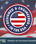 USA flag with 'Designed & Engineered in the USA' text for Rapitest Digital Soil Testing Kit With LED Readout