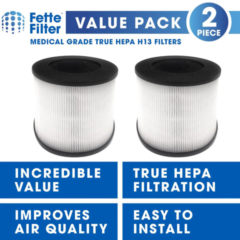 True HEPA H13 Replacement Filter For MA-14 Air Purifier 14 Series 14W 14B 3-In-1 Filtration With Activated Carbon And Pre-Filter Stage