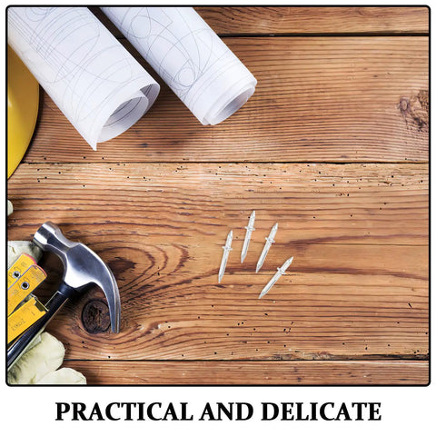 Double Headed Baseboard Screws For Solid Wood Trim 200 Pcs High Carbon Steel No Mark Easy Install Traceless Fasteners