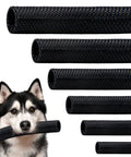 Braided Split Sleeve Cable Management For Cars And Home, Self Wrapping Twelve Foot Half Inch Wire Loom Protector against pet