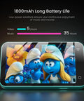 Kids MP3 Player With Bluetooth 80GB, Preloaded Spotify And Spotify Kids, Audible, WiFi MP4 Music Player, 4 Inch Screen, Blue