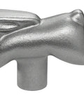 Rabbit Lid Knob For Cocottes Stainless Steel Fits 18 To 41 Cm Diameter Oven Safe To 260C Easy To Install With Screwdriver Included Decorative Kitchen Accessory