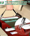 Universal Golf Cart Battery Lifting Strap For Trojan Deep Cell Batteries Carrier Strap with Rubber Handle Lifting a Battery