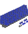 Drive Chain And Sprockets Kit For Yamaha Grizzly 125 YFM125 G 2004 2005 2006 2012 with blue high tensile chain