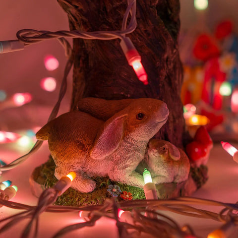 Pastel Easter String Lights, 20Ft Connectable Mini Incandescent Lights, 100 Bulbs, Waterproof for Indoor Outdoor Use, Perfect Patio Garden Decor, Party Vibe for Home Yards and Seasonal Cheer