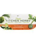 Organic Indoor Herb Garden Kit With Basil Cilantro And Chives Copper Windowsill Planter Coconut Husk Growing Medium Seed Packets Easy Step By Step Guide Perfect Gift For Home Chefs And Green Thumbs packaging.