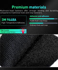 Heavy Duty Hook And Loop Tape With Nasty Strong Adhesive Backing, 1 Inch By 16 Feet Roll, close-up of 3M 9448A hook loop strips material.