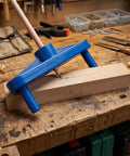 Rock Solid Magnetic Center Finder Tool For Woodworkers Needing Dead On Drill Layouts With Durable ABS Construction And Killer Precision Throughout Every Project on wood with pencil.