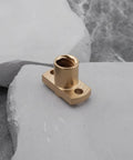 Six Pack T8 Lead Screw Trapezoidal Nuts 2mm Pitch 8mm Lead For Ender 3 CR10 CR10S 3D Printer Brass Copper Nut Top View