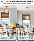 Top Shelf Amber Glass Pendant Light With Vintage Gold Trim For Kitchen Island And Dining Area Height Adjustable Cord Fits Dimmable E26 Bulbs Total Game Changer For Your Daily Glow Up displayed as both ceiling and pendant light options.