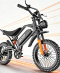 Electric Dirt Bike With 5500W Peak Motor 40 MPH Top Speed 48V 30Ah Battery Hydraulic Brakes Full Suspension 7 Speed Gearing Mountain Off Road Dirt Bike For Teens And Adults Ready To Rip