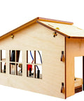 Solar House Building Kit For Kids And Teens Learn Clean Energy Concepts Build Working Circuits Test Solar Generation And Light Up A Mini House With A Flashlight Simulated Sun For A Fun Hands On STEM Experience wooden mini house kit