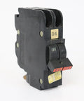 Two Pole 50 Amp 240 Volt Stab Lok Style Circuit Breaker Replacement For Old School Panels NC0250 120 240V Close Up