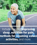 Tackle Chronic Pain With This CBT And Mindfulness Workbook: Simple Brain-Reset Techniques To Cut Pain, Boost Mood, And Reclaim Your Daily Life With Practical, No-Nonsense Exercises For Real World Pain Relief, Steady Progress, And Less Stress., woman tying running shoe on park path