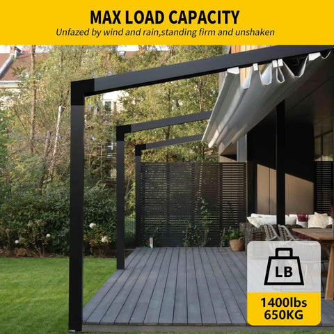 2 Way 15 Degree Angled Pergola Roof Brackets L Shaped Slant Post Brackets For 6x6 Lumber Heavy Duty Galvanized Steel DIY Wood Post Bracket For Pavilion Porch Deck With Screw