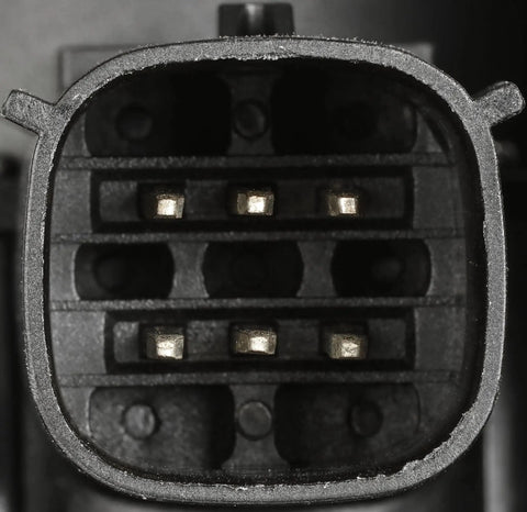 Close-up of the connector for OE Exact Electric Heater Control Valve With Built Tough Stainless Steel Components.
