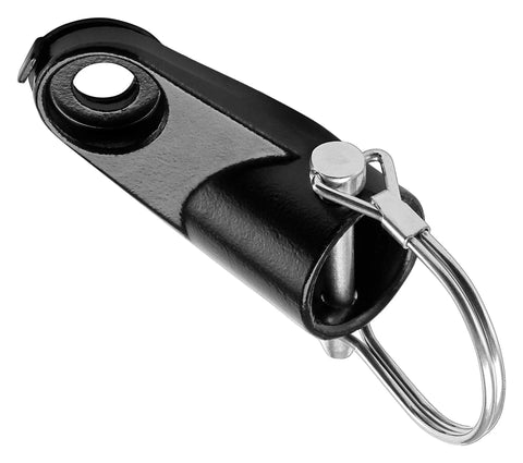 Universal Angled Bike Trailer Coupler Attachment For A Wide Range Of Bicycle Sizes, Models And Styles, Easy On And Off Hookup, Black