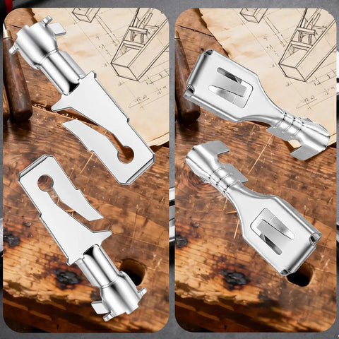 Get This Awesome 50 Pc Electrical Terminals Kit With Male Female Spade Connectors Made Of Durable Tin Plated Brass For Quick Car Fixes And Home Wiring That Lasts All Day Long Without Any Fading Or Breaking Down. silver male female spade terminals on wood