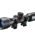 Target Air 4x32mm Rifle Scope With IPX7 Waterproof Fogproof All Glass Optics and Fully Coated Lenses on white background