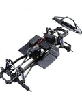 Fully Assembled RC Chassis With Wheels For 1/10 Crawler SCX10 II 90046 90047 Upgrade Kit Metal Frame Ready To Bolt In For DIY Enthusiasts