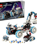 Technic Moon Rover Build Kit For Kids 10 Plus All Terrain Space Vehicle with box and accessories displayed