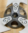Small Wind Turbine Wheel Hub And Cap Kit For 17mm Shaft Durable Metal Hub 3 5 Or 6 Blade Configs Includes Screws And Nuts