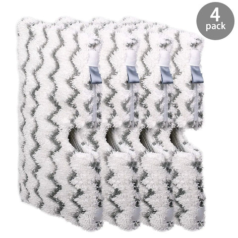 4 Pack Replacement Pads Compatible With Shark Steam Pocket Mop S3501 S3601 S3901 S3550 S3801 SE450 Double Sided Microfiber Refills