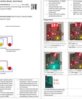 Diagram and setup instructions for Plug And Play Light Sequencer Controller With External Start Stop And Pause Resume Pins, 110-240VAC, 99 Plus Modes, 0-999s Timer, Memory Save, LED Light Show, Arduino Compatible Chaser Driver For DIY Projects with wiring and operational guides.