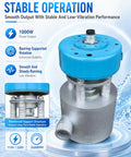 Portable Micro Hydroelectric Generator 1000W Off Grid Power 110V/220V Aluminum Alloy Water Turbine System features