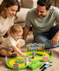 Epic Motion Sensing Two Player Racing Game With Three Play Modes Interactive Competitive Board Experience For Family Game Night Friends Hangouts And Social Events Easy Setup And Quick Start Fun, family on carpet
