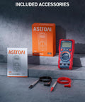 Digital Multimeter With TRMS 4000 Counts Auto Ranging Volt Meter Ohmmeter NCV Capable set with accessories on display