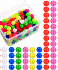 Box displaying 216 Piece Bicycle Spoke Beads Kit with assorted color plastic clip beads for wheel decoration, so cool for kids.