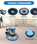 Beast Of A Floor Cleaning Machine With 17 Inch Cleaner And Polisher Industrial Ground Scrubber Buffer Heavy Duty Carpet Cleaner