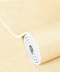 3D Linen Peel And Stick Wallpaper Roll With 9mm XPE Foam, unrolled showing texture and color for DIY home decor.