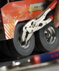 Adjustable Pliers Wrench With Quick Adjust Button And Parallel Jaws For Do It All Gripping Replaces A Full Set Of Spanners