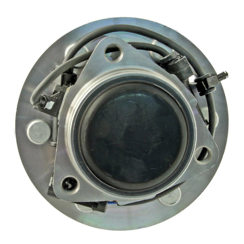 Top view of Wheel Hub And Bearing Assembly With Wheel Speed Sensor For Quiet Long Lasting Performance Built Tough With Multi Lip Seal Design